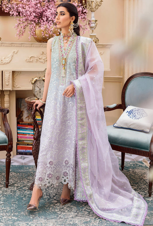  D - 09 - Drizzle  | Noor By Saadia Asad  | Eid Laserkari Collection 2022