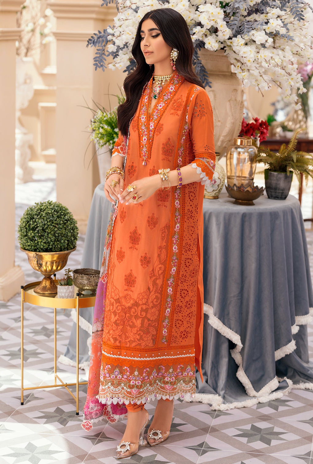 D - 08 - Princeton  | Noor By Saadia Asad  | Eid Laserkari Collection 2022