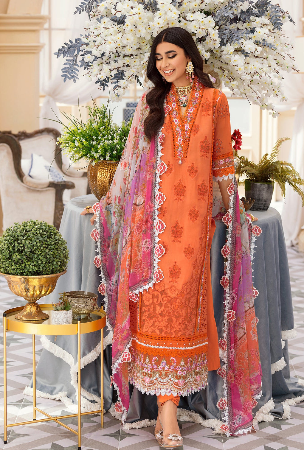 D - 08 - Princeton  | Noor By Saadia Asad  | Eid Laserkari Collection 2022