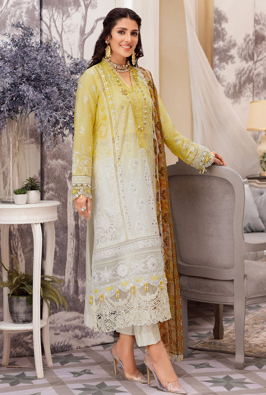 D - 11 - Tuscan  | Noor By Saadia Asad  | Eid Laserkari Collection 2022