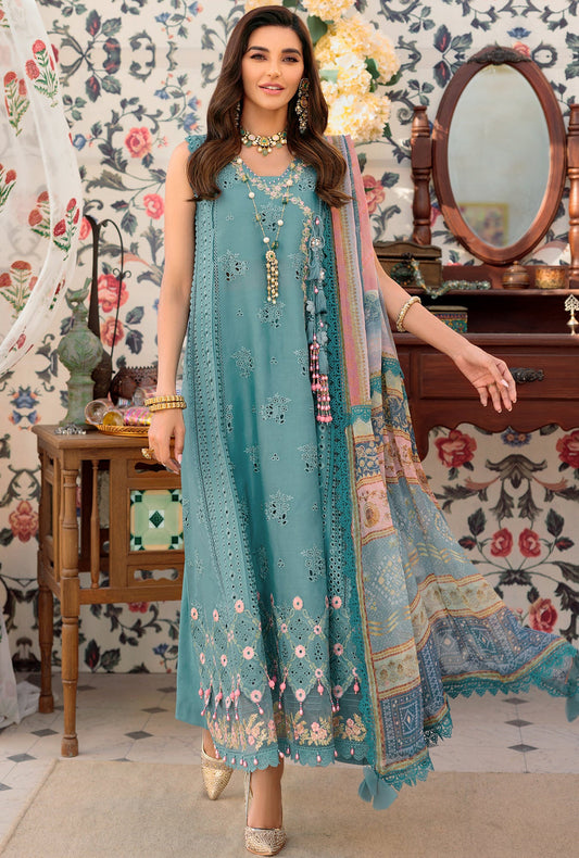 NEIDCHK22-D6-B-ISIL | Noor | Eid Chikankari Lawn 2022