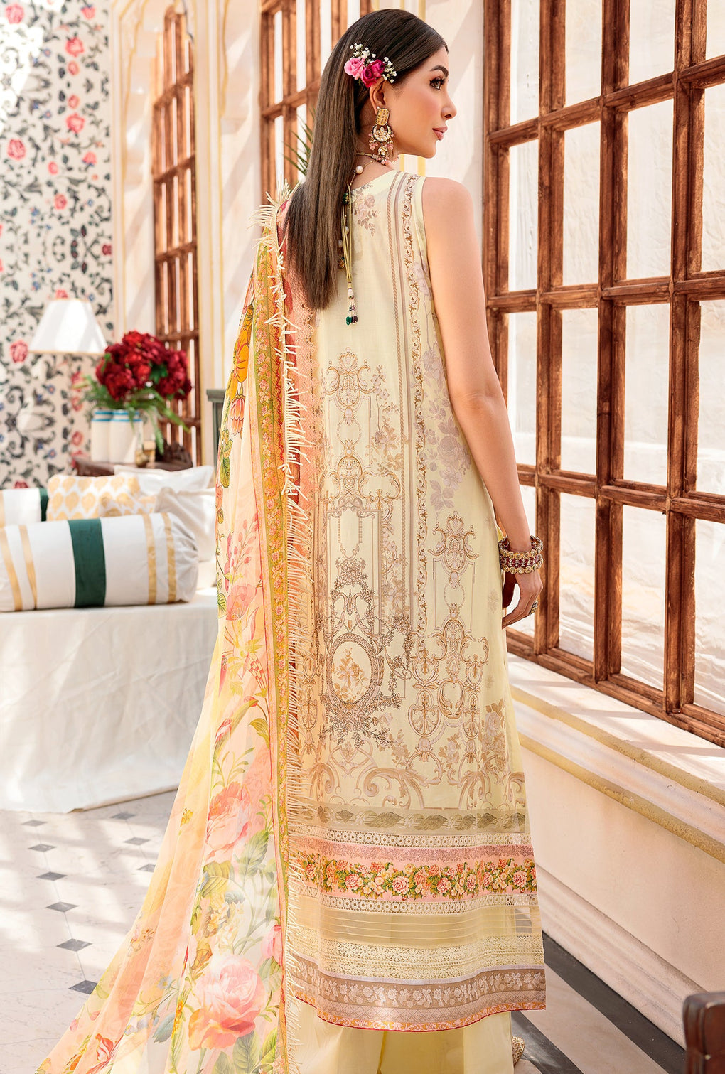 NEIDCHK22-D2-A-MEHR | Noor | Eid Chikankari Lawn 2022