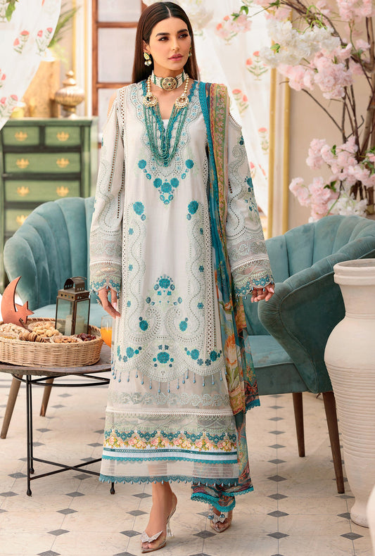NEIDCHK22-D2-B-MEHR | Noor | Eid Chikankari Lawn 2022