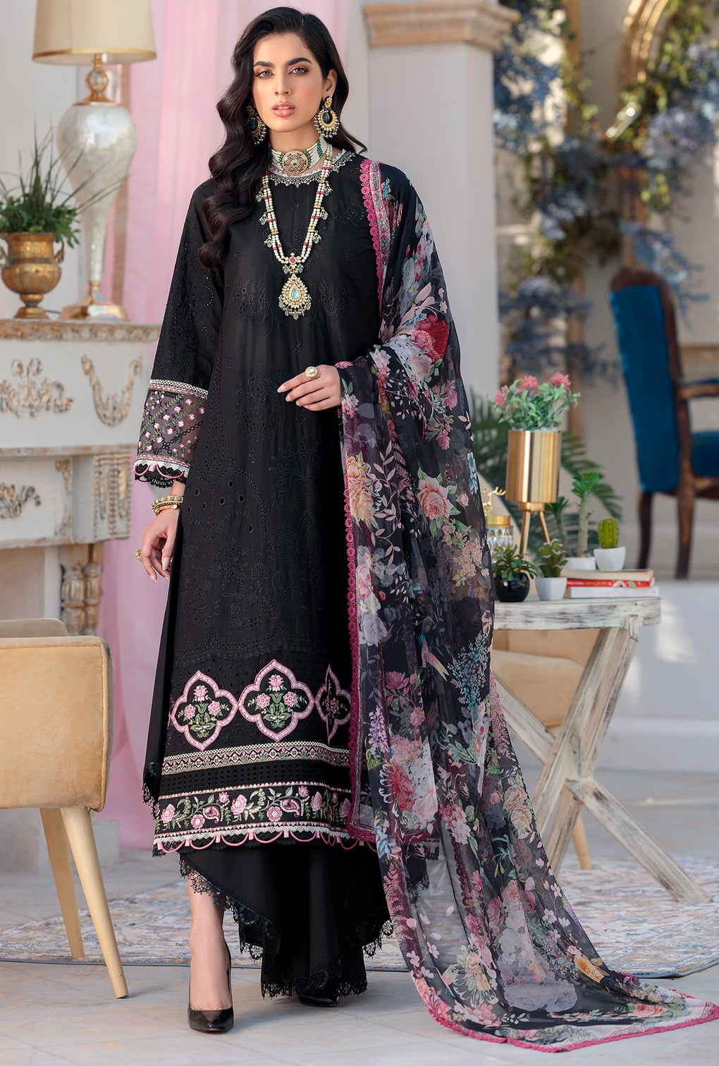 NLCL22-D10-B | Noor | Luxury Chikankari Lawn Collection 2022