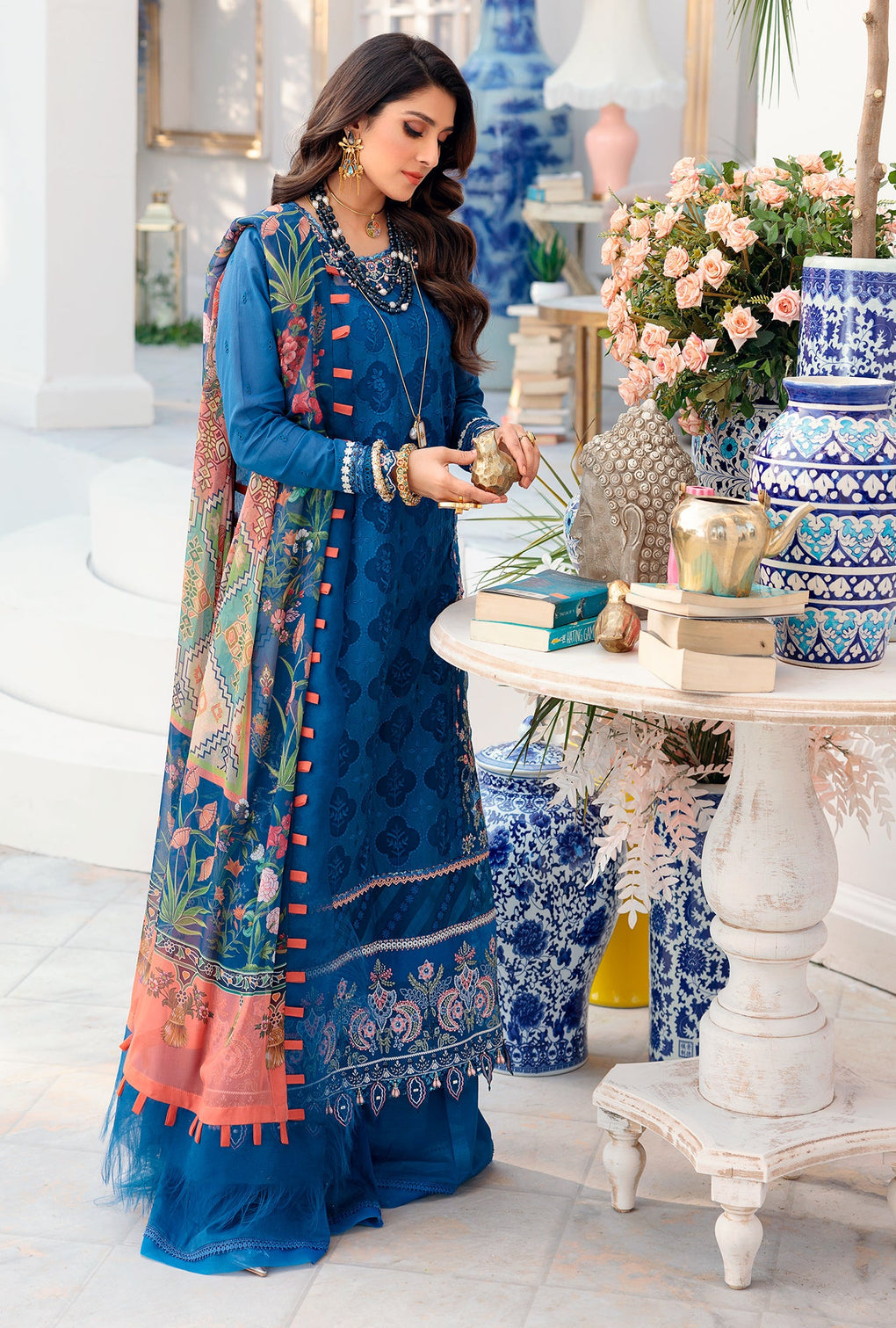 NLCL22-D12-A | Noor | Luxury Chikankari Lawn Collection 2022