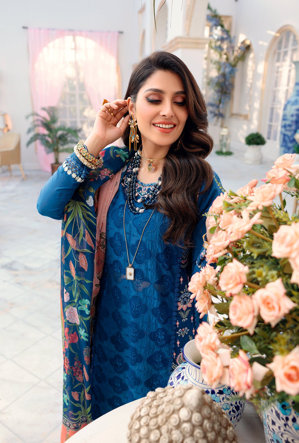 NLCL22-D12-A | Noor | Luxury Chikankari Lawn Collection 2022