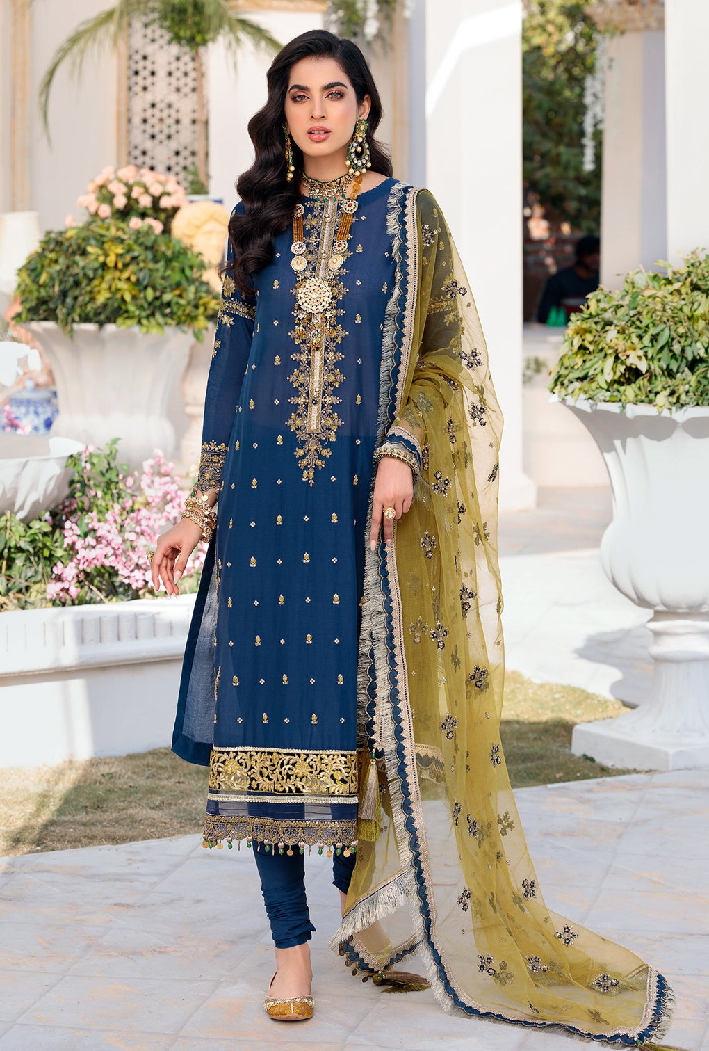 NLCL22-D3-A | Noor | Luxury Chikankari Lawn Collection 2022