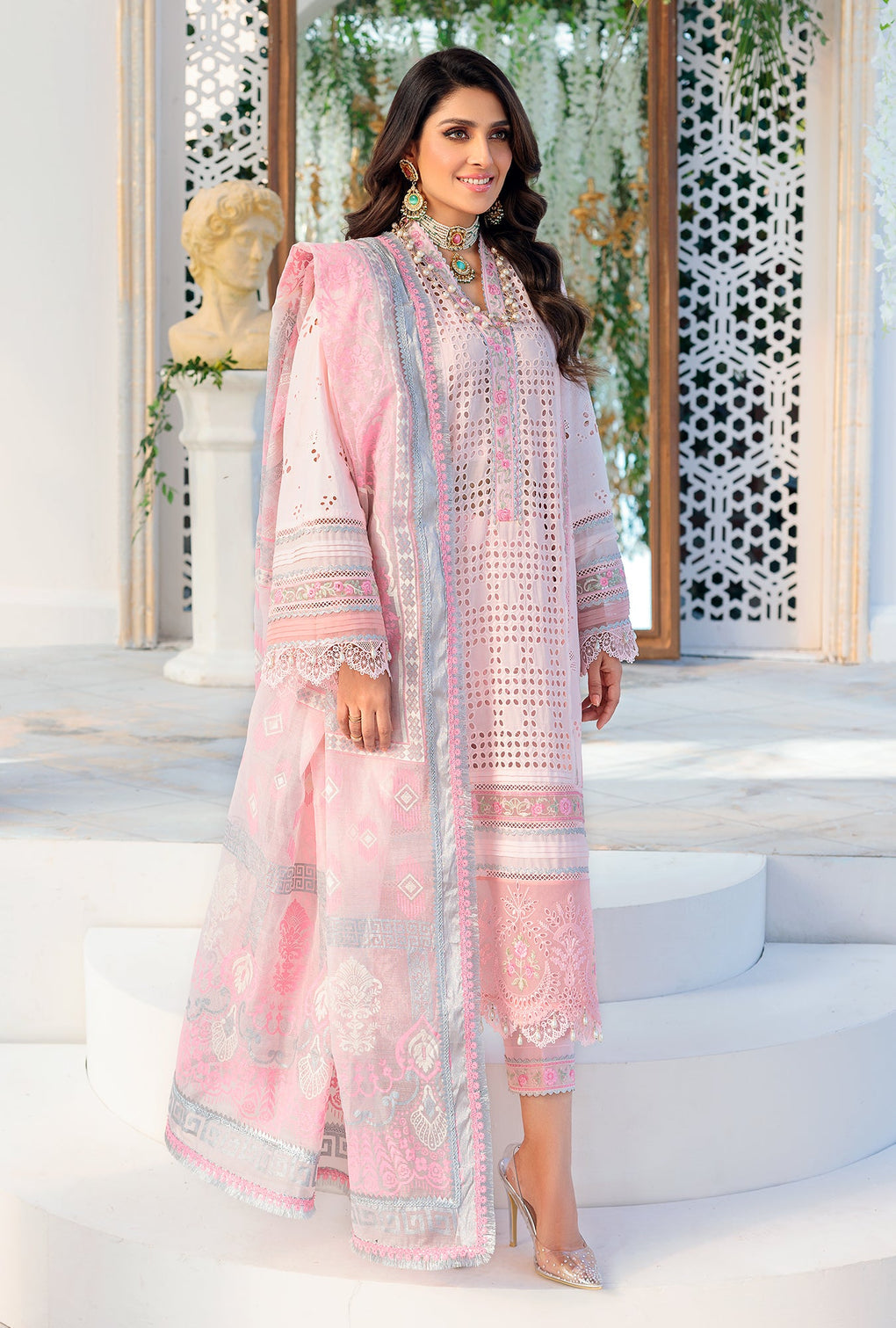 NLCL22-D1-A | Noor | Luxury Chikankari Lawn Collection 2022