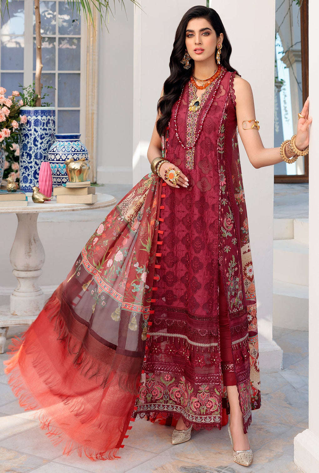 NLCL22-D12-B | Noor | Luxury Chikankari Lawn Collection 2022