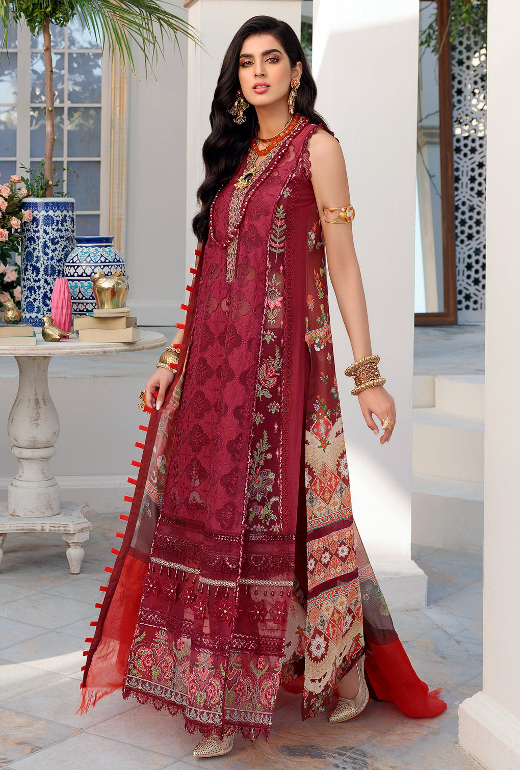 NLCL22-D12-B | Noor | Luxury Chikankari Lawn Collection 2022