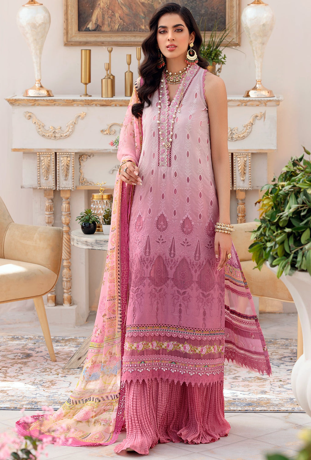 NLCL22-D9-A | Noor | Luxury Chikankari Lawn Collection 2022