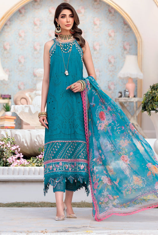 NLCL22-D10-A | Noor | Luxury Chikankari Lawn Collection 2022