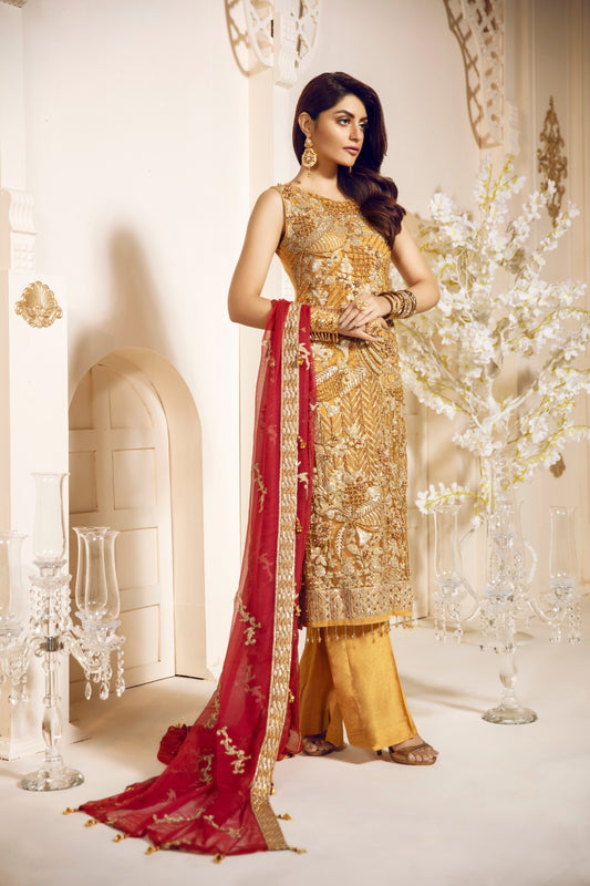 Crao Royal MA-09 (Mashq Wedding Chiffon Collection)