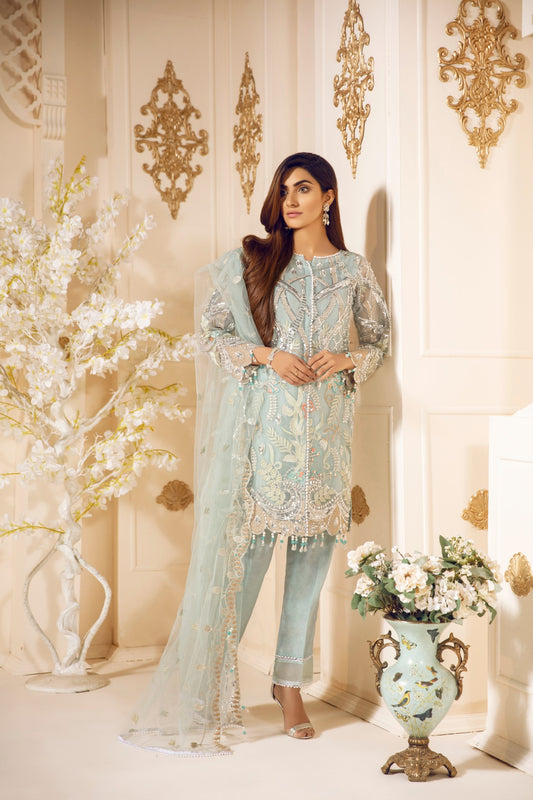 Splendor MA-02 (Mashq Wedding Chiffon Collection)