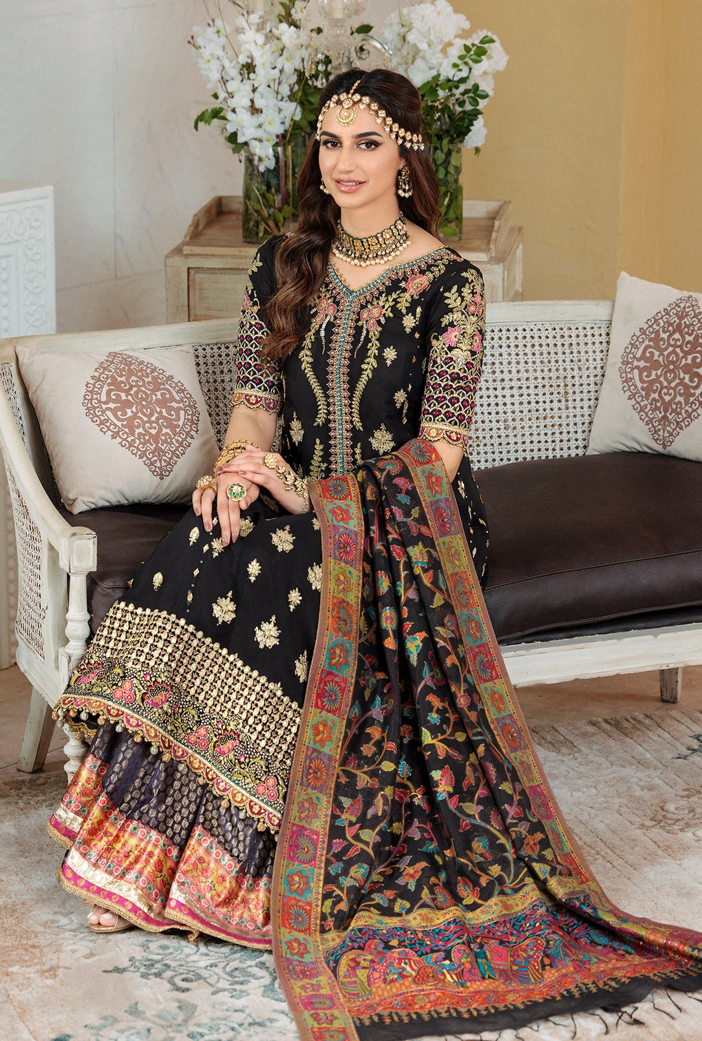 NOOR-KAANI22-D3-MIDNIGHT | Noor | Kaani Collection 2022