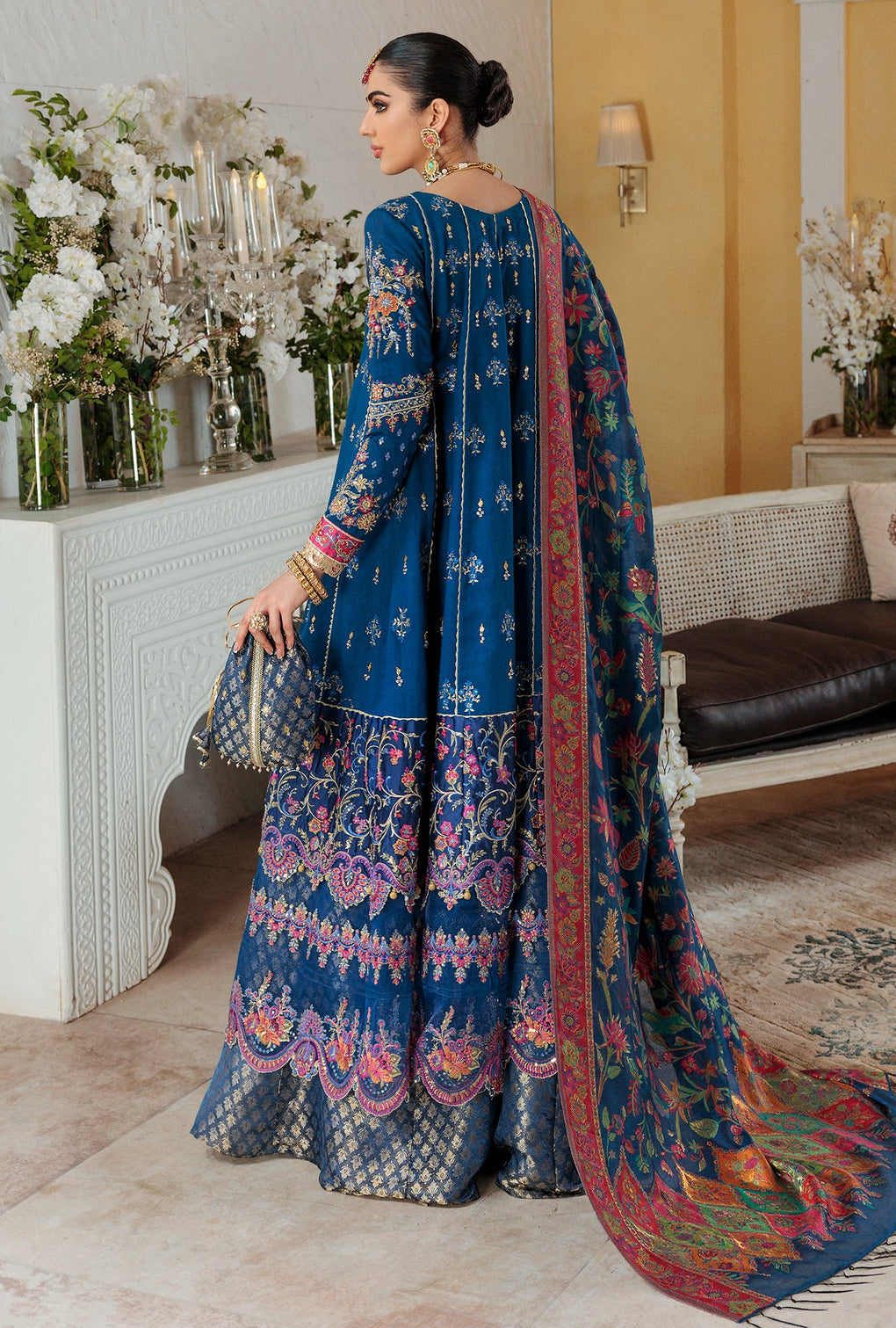 NOOR-KAANI22-D2-AZURE | Noor | Kaani Collection 2022