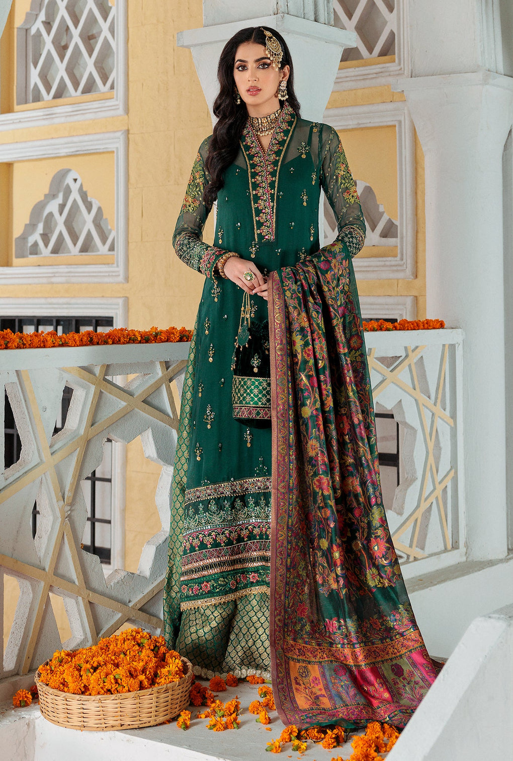 NOOR-KAANI22-D5-BASIL | Noor | Kaani Collection 2022