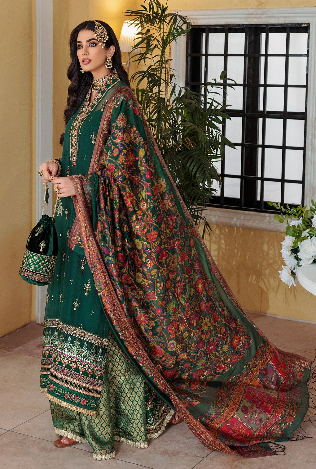 NOOR-KAANI22-D5-BASIL | Noor | Kaani Collection 2022