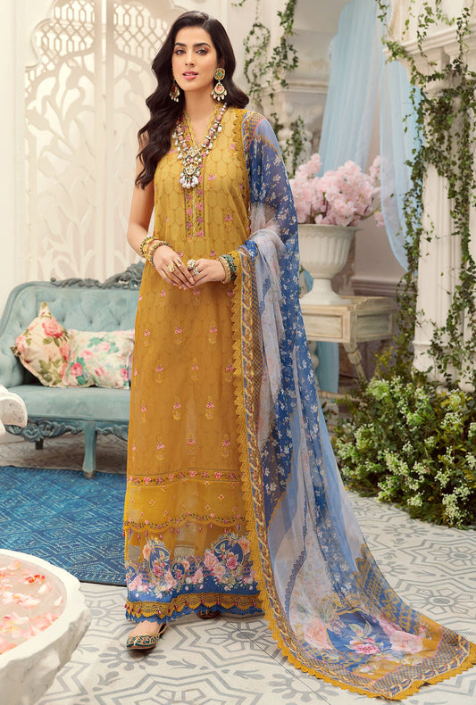 NPRINT22-D8-B | Saadia Asad | Noor Prints Lawn Collection 2022