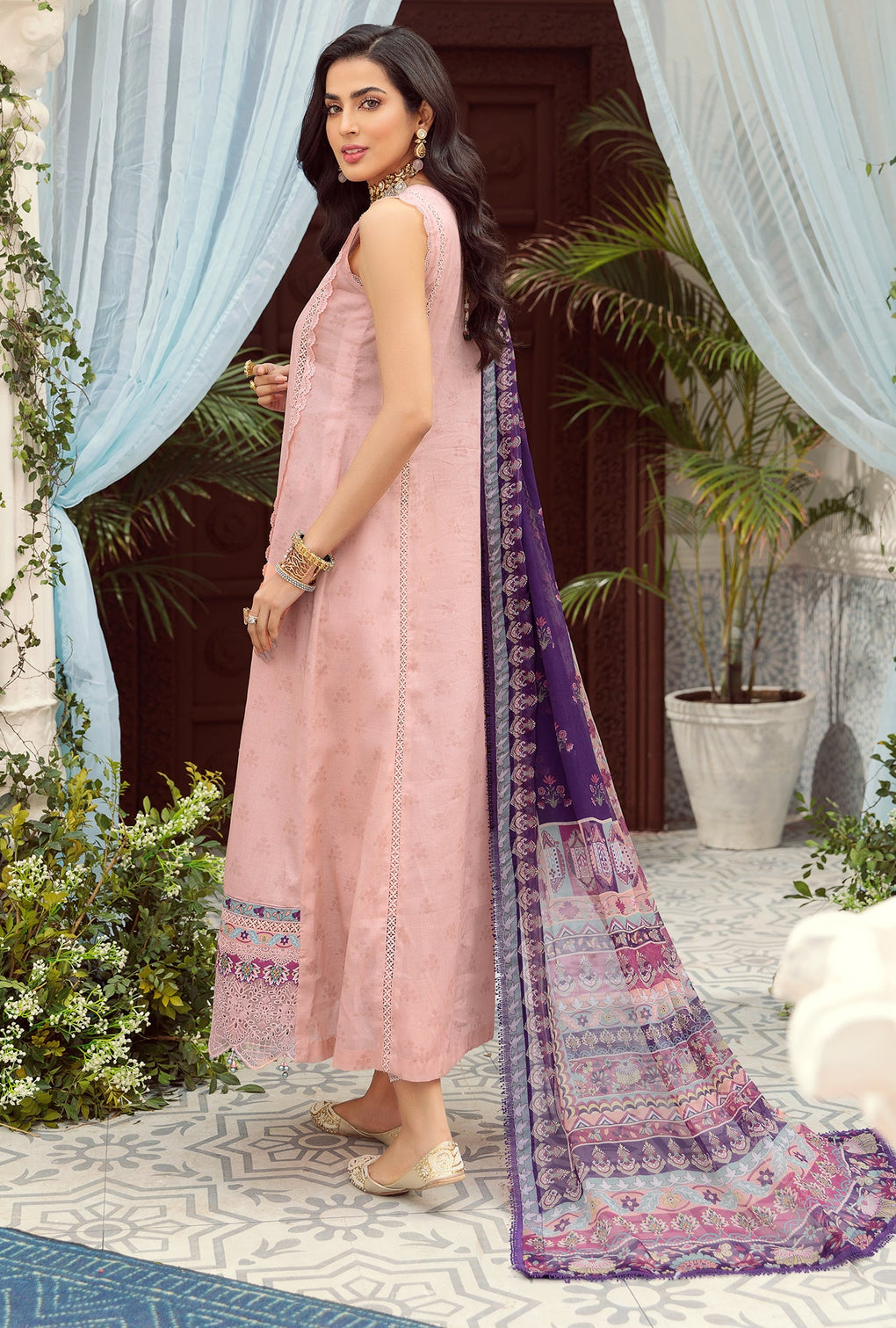 NPRINT22-D7-A | Saadia Asad | Noor Prints Lawn Collection 2022