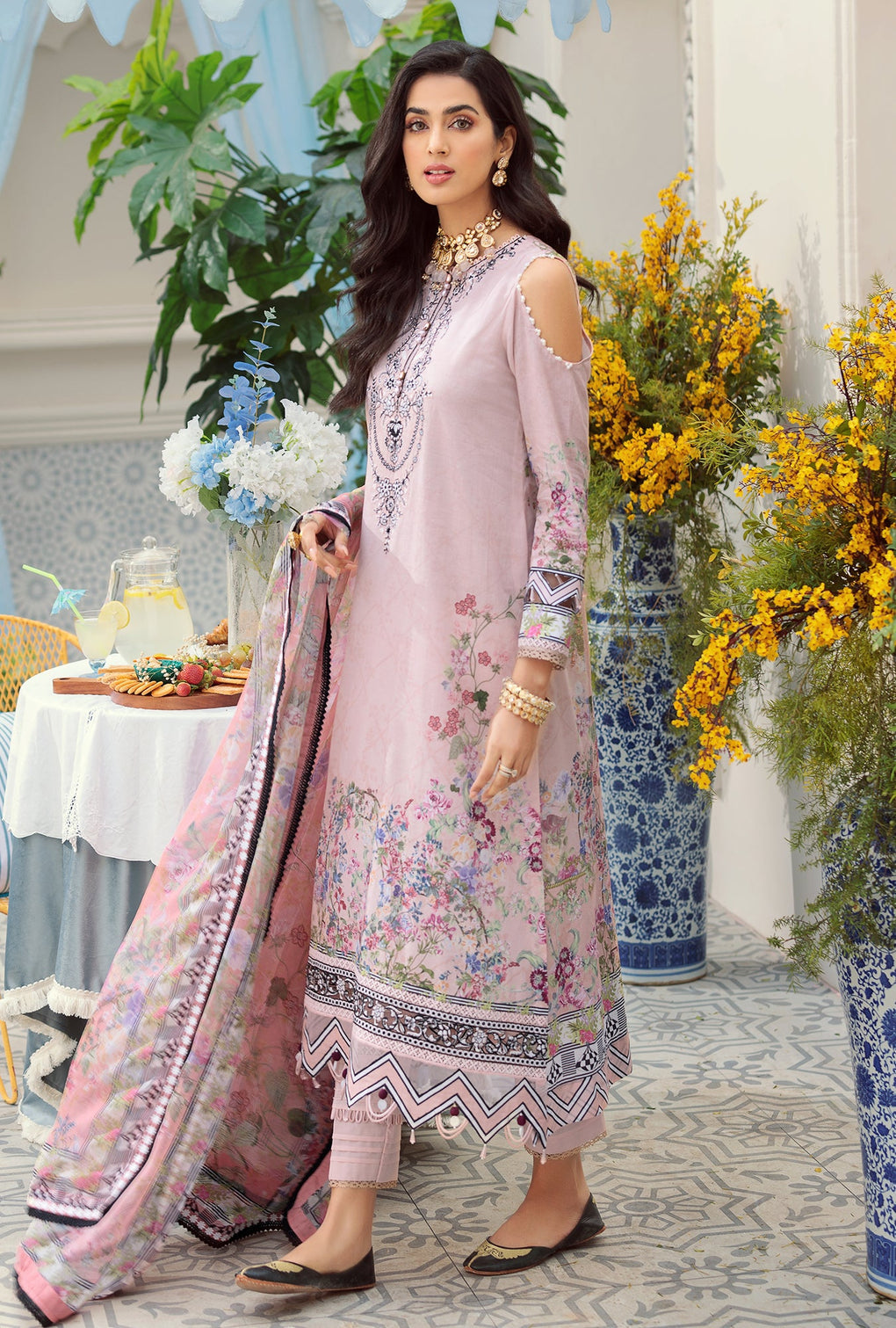 NPRINT22-D2-A | Saadia Asad | Noor Prints Lawn Collection 2022