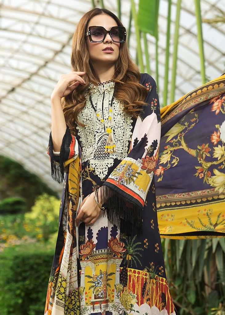 09-Night Glory | Afrozeh | Sienna Lawn'20