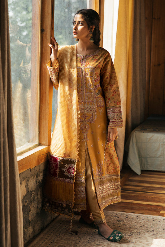 EB- 04 SIENNA | Qalamkar | Luxury Festive Lawn Unstitched 2022