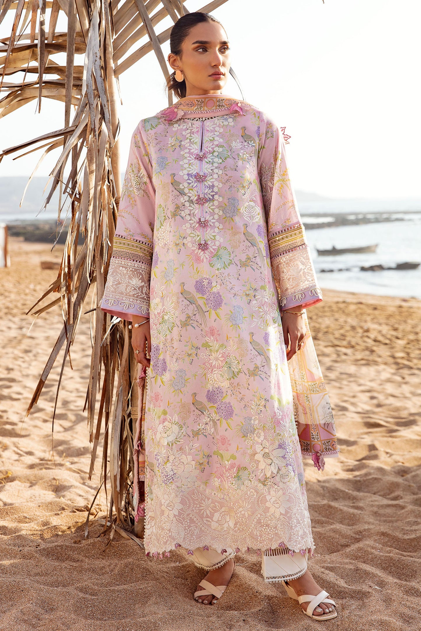 LIA (ZL23-6 A) | Zaha | Spring Summer Unstitched Lawn 2023