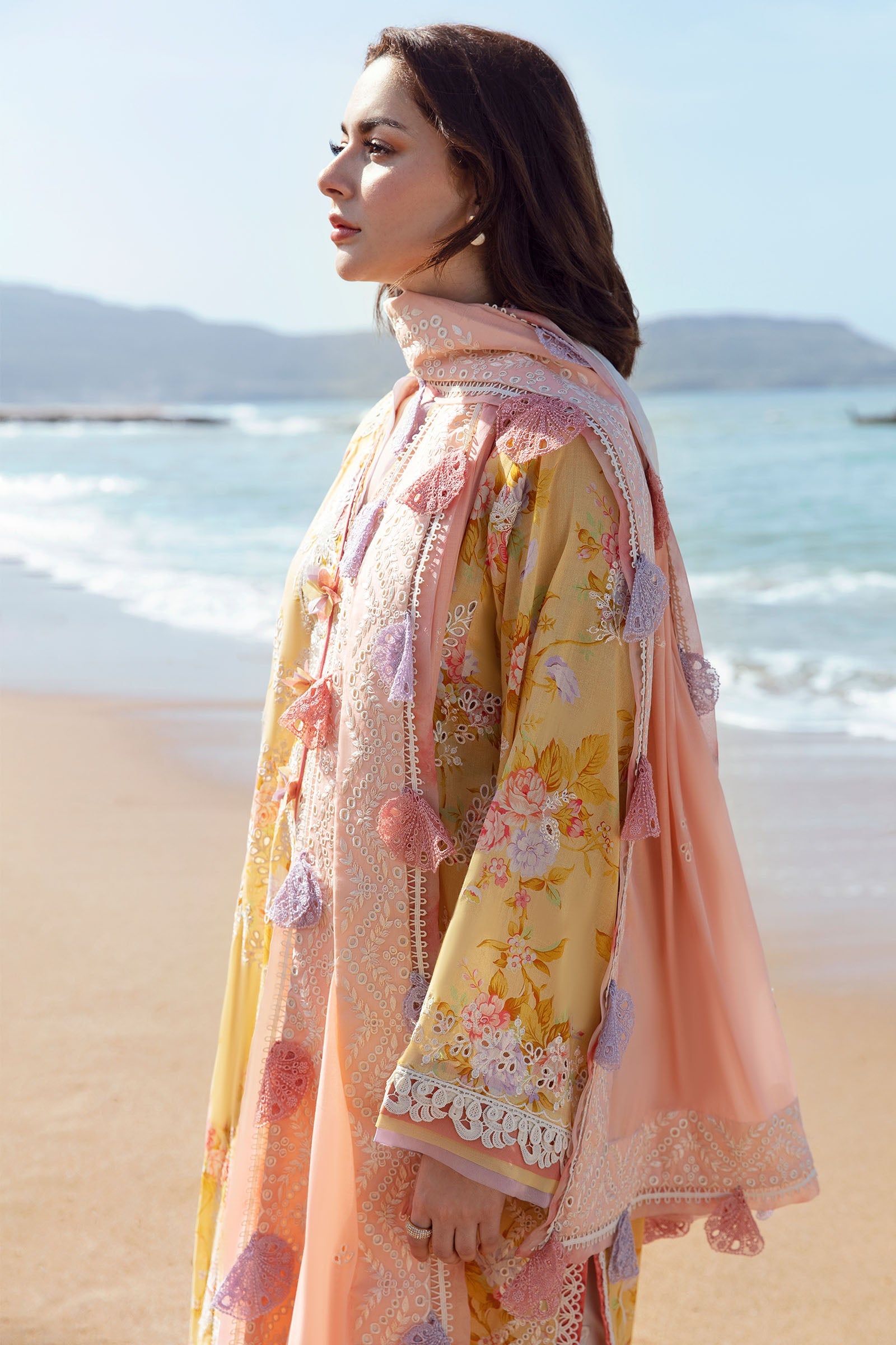 ZENEL (ZL23-9 A) | Zaha | Spring Summer Unstitched Lawn 2023