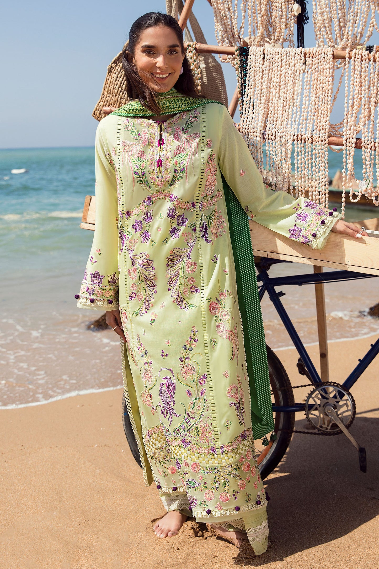 GIZEM (ZL23-5 B) | Zaha | Spring Summer Unstitched Lawn 2023