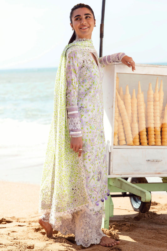 ELA (ZL23-3 A) | Zaha | Spring Summer Unstitched Lawn 2023