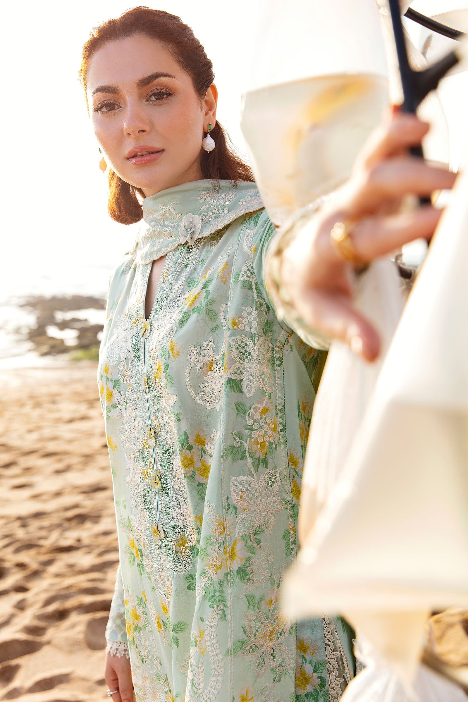 NIHAN (ZL23-8 A) | Zaha | Spring Summer Unstitched Lawn 2023