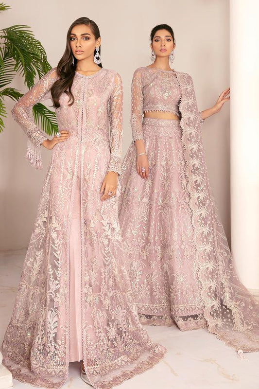 Pink Salt | Baroque | Chantelle | Embroidered Chiffon