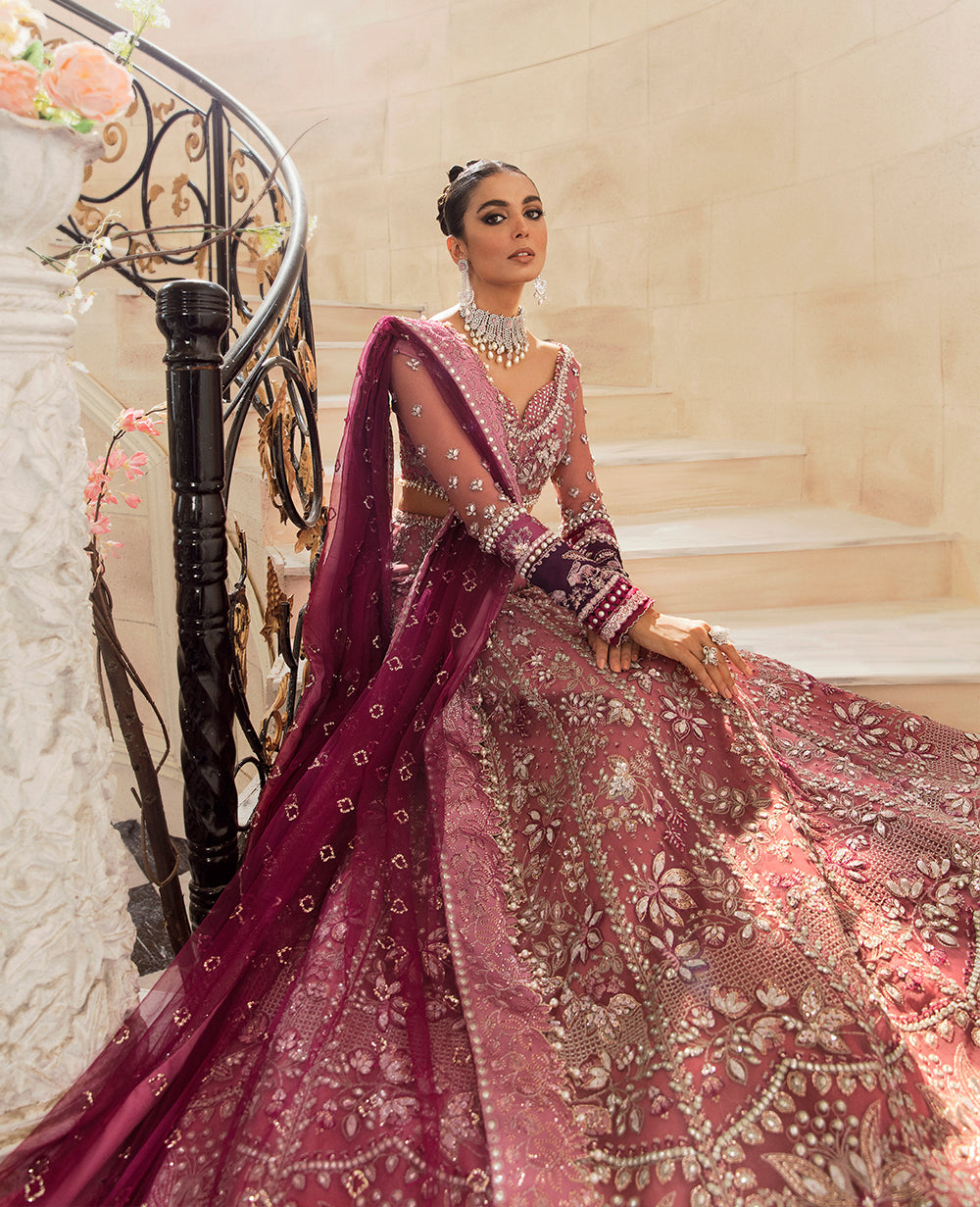 Un Pense'e | Republic Womenswear | Claire De Lune Wedding Unstitched  2022