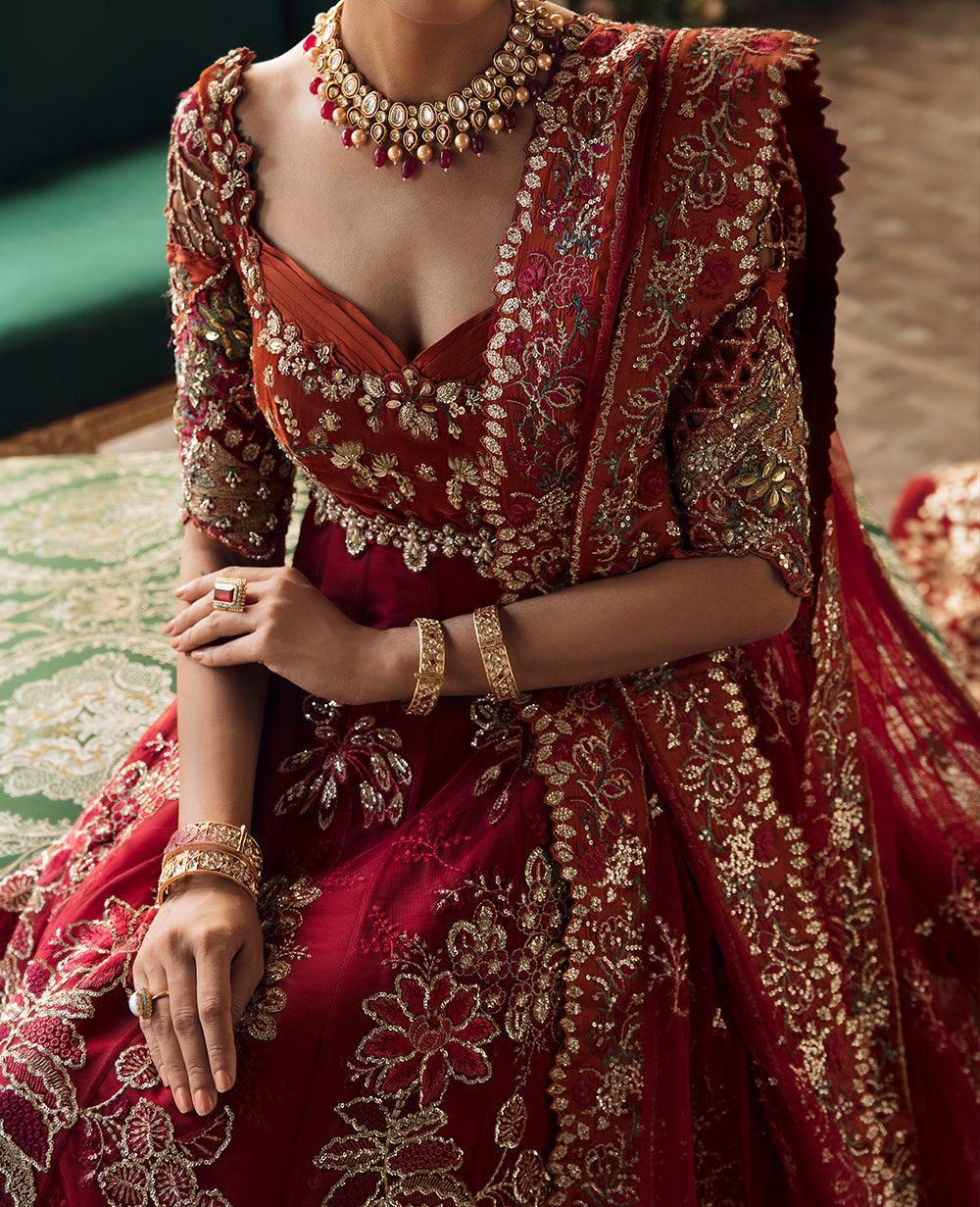 Un Conquelicot | Republic Womenswear | Claire De Lune Wedding Unstitched  2022