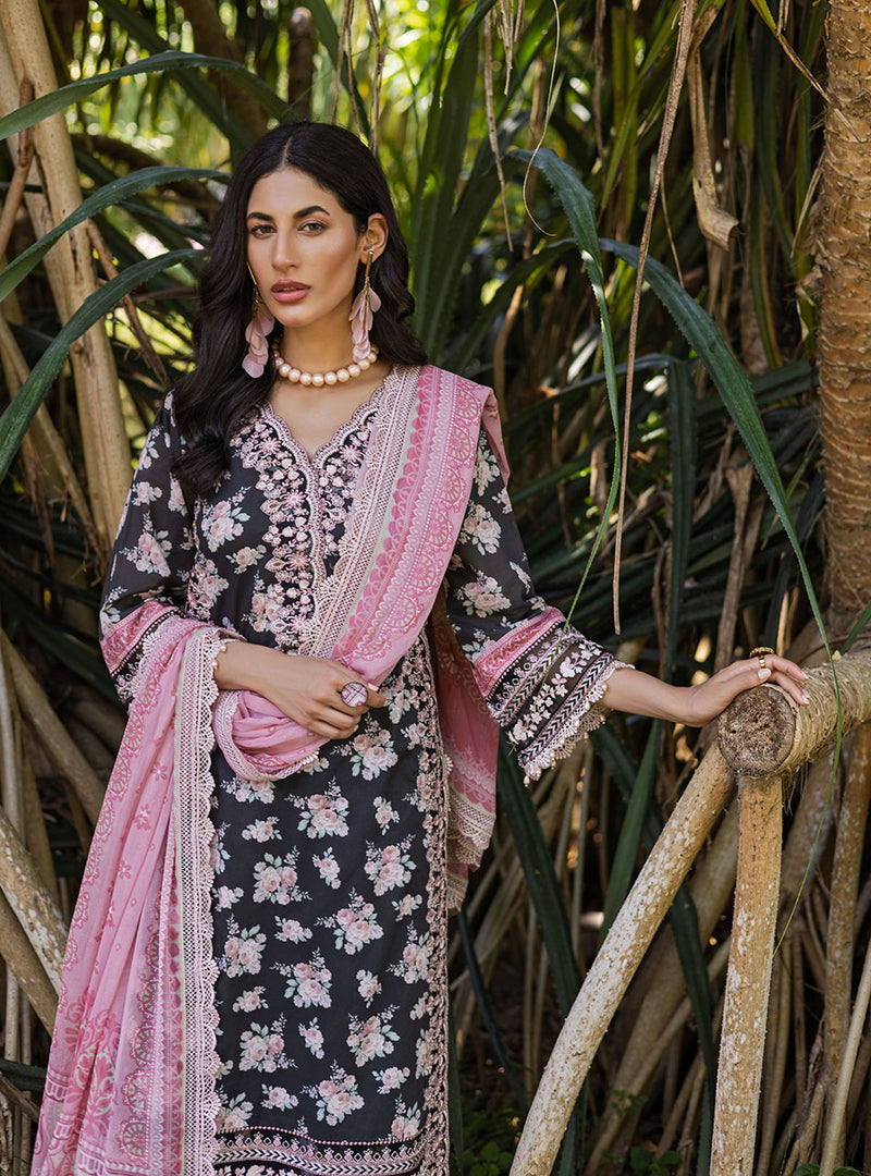 Blush Blossoms - 10A | Zainab Chottani | Tahra Lawn 2022