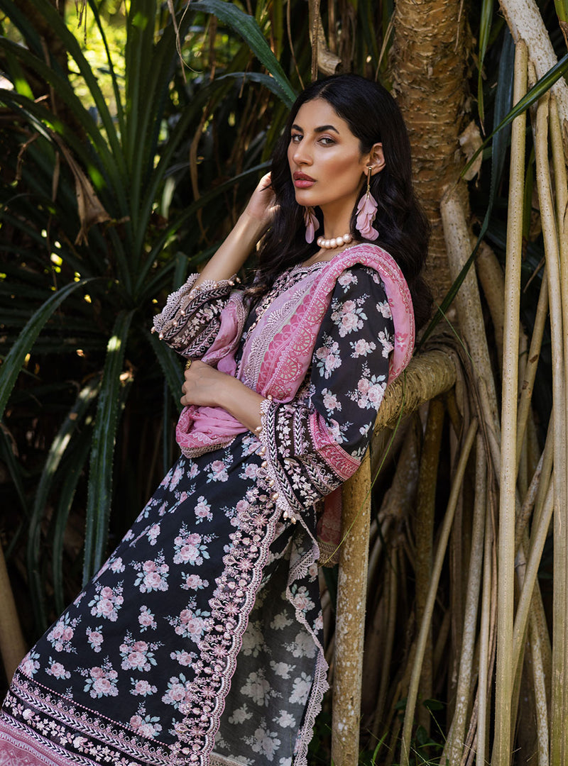 Blush Blossoms - 10A | Zainab Chottani | Tahra Lawn 2022