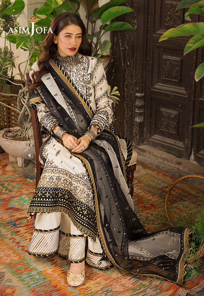 AJLR - 18 | Asim Jofa | Luxury Lawn Collection 2023