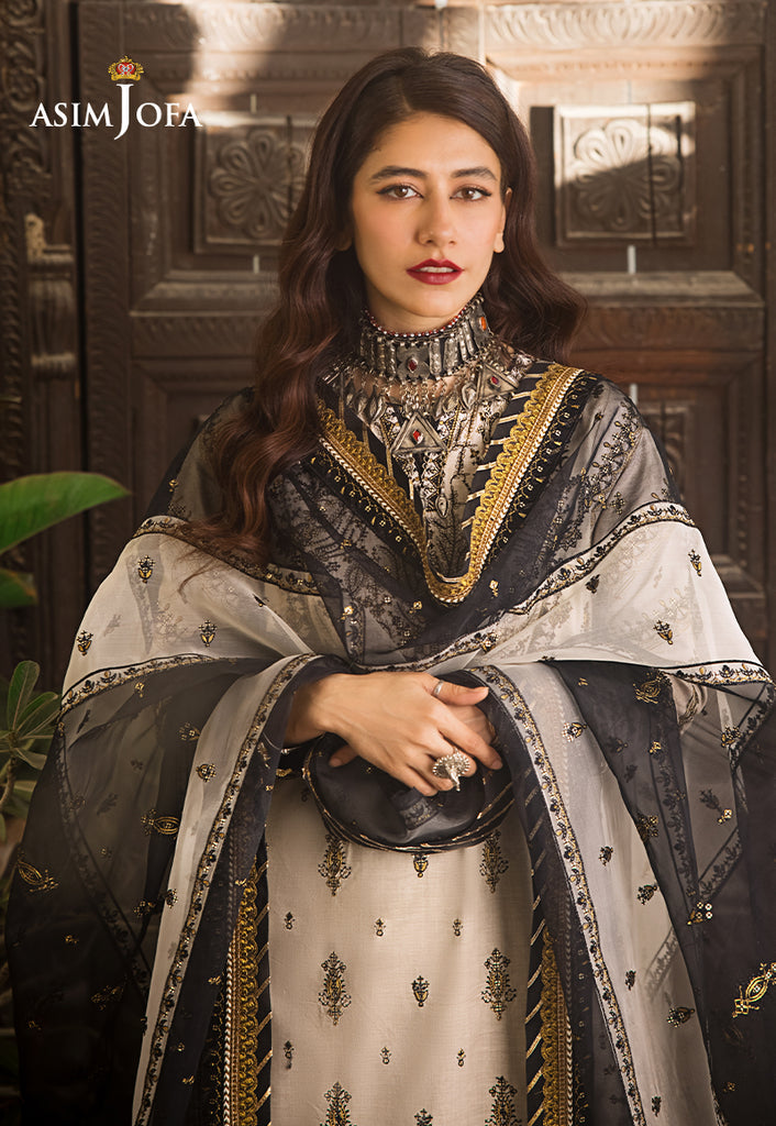 AJLR - 18 | Asim Jofa | Luxury Lawn Collection 2023