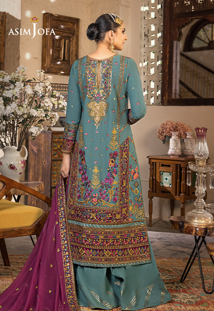 AJLR - 14 | Asim Jofa | Luxury Lawn Collection 2023