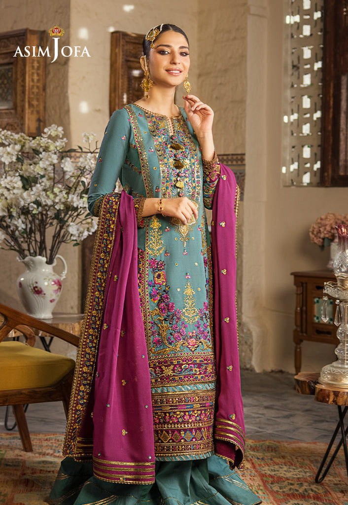 AJLR - 14 | Asim Jofa | Luxury Lawn Collection 2023
