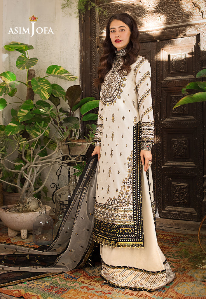 AJLR - 18 | Asim Jofa | Luxury Lawn Collection 2023