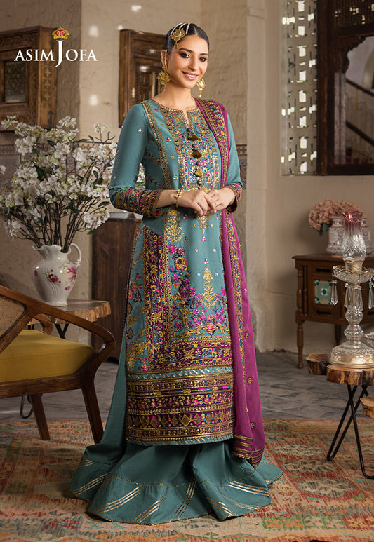 AJLR - 14 | Asim Jofa | Luxury Lawn Collection 2023