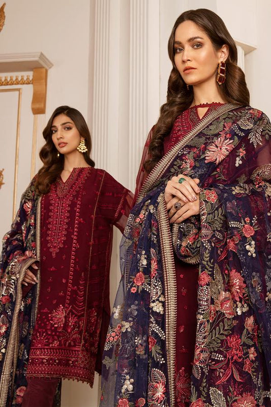 Fire Stone | Baroque | Chantelle | Embroidered Chiffon