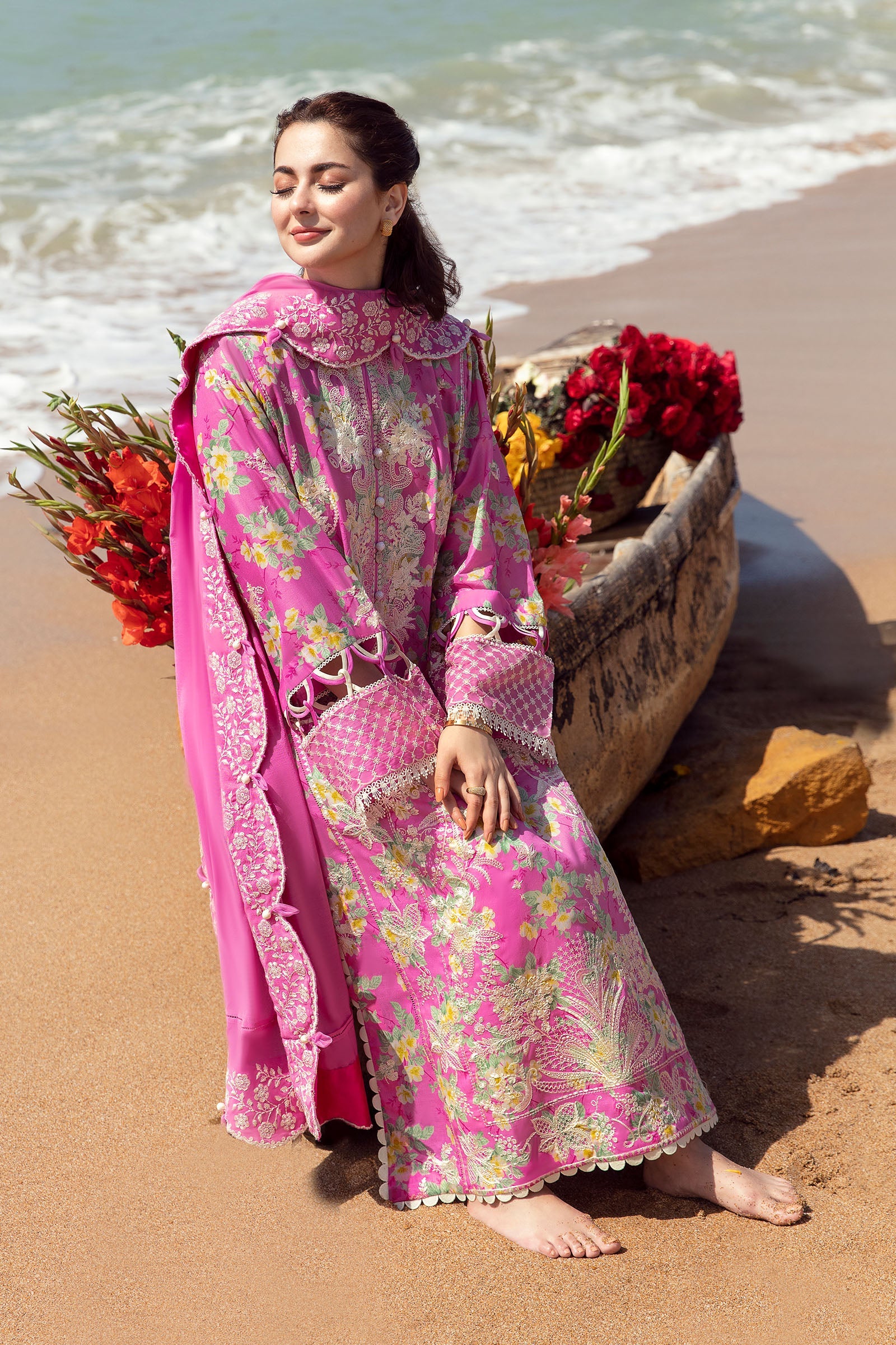 NIHAN (ZL23-8 B) | Zaha | Spring Summer Unstitched Lawn 2023