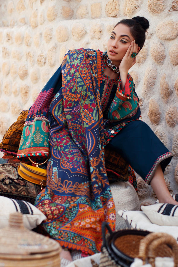 EL22 - 8B (Riya) | Eid | Luxury Lawn Collection 2022