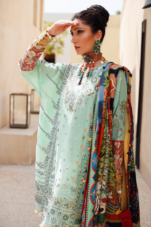 EL22 - 9B (Nima) | Eid | Luxury Lawn Collection 2022