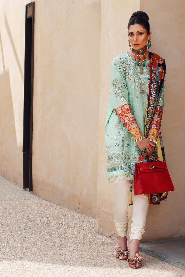 EL22 - 9B (Nima) | Eid | Luxury Lawn Collection 2022