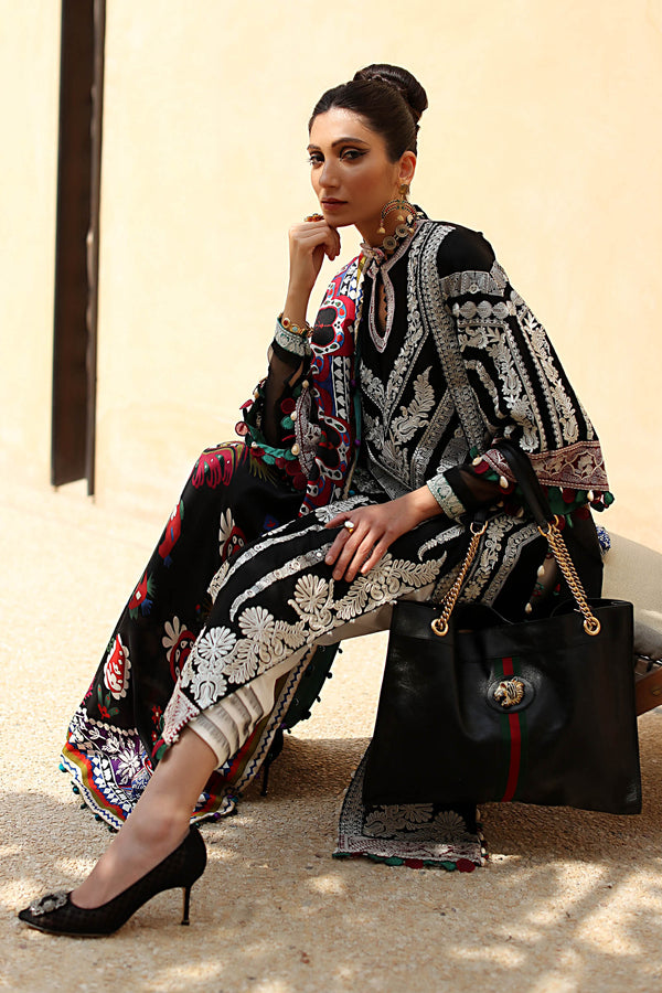 EL22 - 3B (Qistina) | Eid | Luxury Lawn Collection 2022