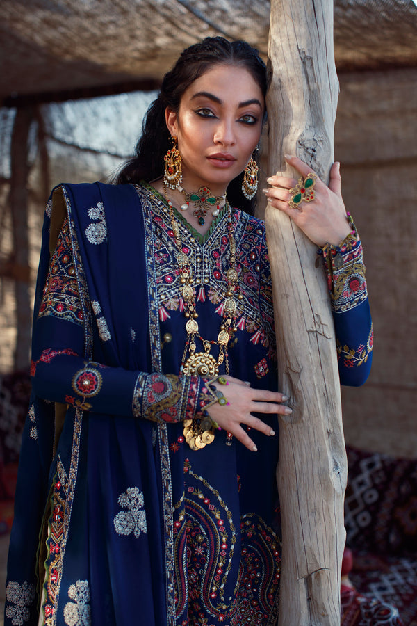 EL22 - 7B (Zeina) | Eid | Luxury Lawn Collection 2022